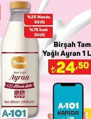 BİRŞAH TAM YAĞLI AYRAN BİRŞAH TAM YAĞLI AYRAN